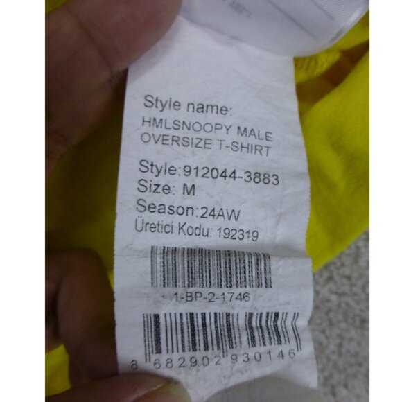 Hummel X Peanuts Snoopy "I'm trying something new" T-Shirt (Size M) - Picture 6 of 12